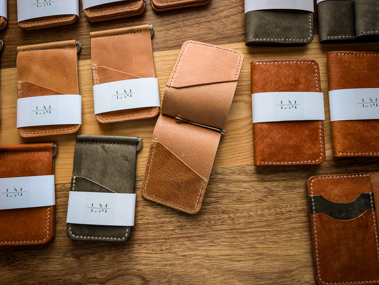 leathermade products by Dale gray high quality leather_